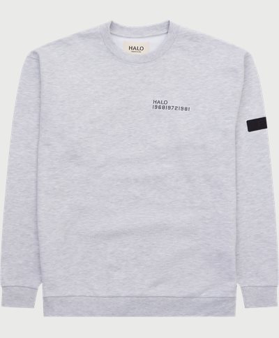 HALO Sweatshirts COTTON CREW 610061 AW22 Grey